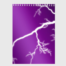 Скетчбук с принтом csgo - Lightning strike в Екатеринбурге, 100% бумага
 | 48 листов, плотность листов — 100 г/м2, плотность картонной обложки — 250 г/м2. Листы скреплены сверху удобной пружинной спиралью | cs | csgo | lightning strike | го | кс | удар молнии