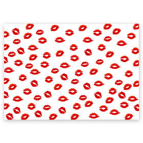 Поздравительная открытка с принтом Поцелуйчики в Екатеринбурге, 100% бумага | плотность бумаги 280 г/м2, матовая, на обратной стороне линовка и место для марки
 | background | bride | corporate | groom | kiss | lips | wedding | губы | жених | корпоративный | любимая | любимый | любовь | невеста | поцелуй | свадьба | страсть | фон