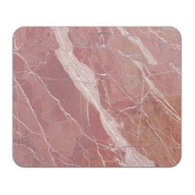 Коврик прямоугольный с принтом Розовый мрамор в Екатеринбурге, натуральный каучук | размер 230 х 185 мм; запечатка лицевой стороны | Тематика изображения на принте: камень | мрамор | мраморный | розовый