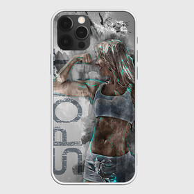 Чехол для iPhone 12 Pro с принтом Фитоняшка в Екатеринбурге, силикон | область печати: задняя сторона чехла, без боковых панелей | fitness