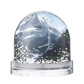Снежный шар с принтом Горы Алтая в Екатеринбурге, Пластик | Изображение внутри шара печатается на глянцевой фотобумаге с двух сторон | горы | пейзаж
