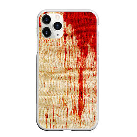 Чехол для iPhone 11 Pro Max матовый с принтом Бинты 2 в Екатеринбурге, Силикон |  | halloween | helloween | кровь | ужас | хеллоин | хеллоуин | хелуин