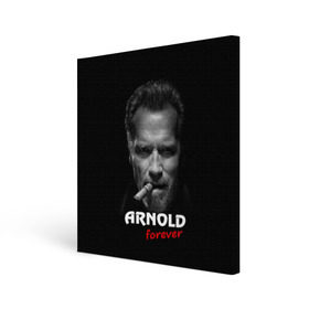 Холст квадратный с принтом Arnold forever в Екатеринбурге, 100% ПВХ |  | актёр | арнольд шварценеггер | боевик | звезда | киногерой | супергерой | терминатор