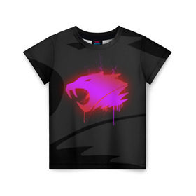 Детская футболка 3D с принтом cs:go - iBUYPOWER (Black collection) в Екатеринбурге, 100% гипоаллергенный полиэфир | прямой крой, круглый вырез горловины, длина до линии бедер, чуть спущенное плечо, ткань немного тянется | 2014 | cs | csgo | ibuypower | katowice | го | кс