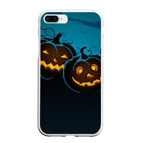 Чехол для iPhone 7Plus/8 Plus матовый с принтом Halloween3 в Екатеринбурге, Силикон | Область печати: задняя сторона чехла, без боковых панелей | Тематика изображения на принте: 