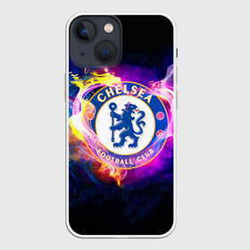 Чехол для iPhone 13 mini с принтом Chelsea в Екатеринбурге,  |  | chelsea | football. | английская премьер лига | апл | футбол | челси