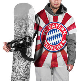 Накидка на куртку 3D с принтом Bayern в Екатеринбурге, 100% полиэстер |  | bayern | football | бавария | бундеслига | немецкий чемпионат | футбол