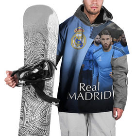 Накидка на куртку 3D с принтом Real Madrid в Екатеринбурге, 100% полиэстер |  | Тематика изображения на принте: real madrid