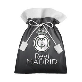 Подарочный 3D мешок с принтом Real Madrid в Екатеринбурге, 100% полиэстер | Размер: 29*39 см | real madrid
