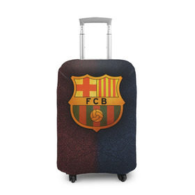 Чехол для чемодана 3D с принтом Barcelona8 в Екатеринбурге, 86% полиэфир, 14% спандекс | двустороннее нанесение принта, прорези для ручек и колес | barcelona | football | барса | барселона | примера | футбол | чемпионат испании
