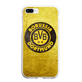 Чехол для iPhone 7Plus/8 Plus матовый с принтом Borussia3 в Екатеринбурге, Силикон | Область печати: задняя сторона чехла, без боковых панелей | borussia | bvb | football | боруссия | бундеслига | дортмунд | футбол | чемпионат германии