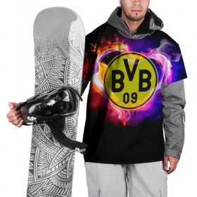 Накидка на куртку 3D с принтом Borussia2 в Екатеринбурге, 100% полиэстер |  | 