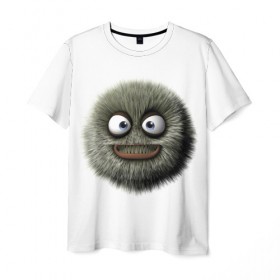 Мужская футболка 3D с принтом Монстр в Екатеринбурге, 100% полиэфир | прямой крой, круглый вырез горловины, длина до линии бедер | luxury | premium | vip | монстр | премиум | эксклюзив