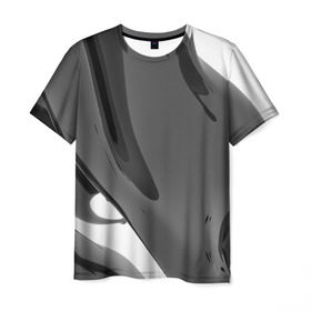 Мужская футболка 3D с принтом Краска в Екатеринбурге, 100% полиэфир | прямой крой, круглый вырез горловины, длина до линии бедер | luxury | premium | vip | краска | премиум | эксклюзив