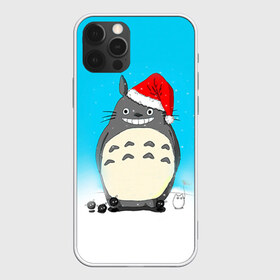 Чехол для iPhone 12 Pro Max с принтом Тоторо под снегом в Екатеринбурге, Силикон |  | Тематика изображения на принте: totoro | аниме | новогодние аниме | новый год | рождественские аниме | тоторо