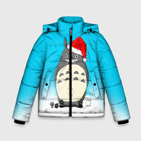 Зимняя куртка для мальчиков 3D с принтом Тоторо под снегом в Екатеринбурге, ткань верха — 100% полиэстер; подклад — 100% полиэстер, утеплитель — 100% полиэстер | длина ниже бедра, удлиненная спинка, воротник стойка и отстегивающийся капюшон. Есть боковые карманы с листочкой на кнопках, утяжки по низу изделия и внутренний карман на молнии. 

Предусмотрены светоотражающий принт на спинке, радужный светоотражающий элемент на пуллере молнии и на резинке для утяжки | totoro | аниме | новогодние аниме | новый год | рождественские аниме | тоторо