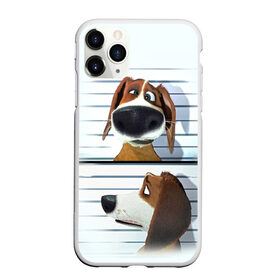 Чехол для iPhone 11 Pro матовый с принтом Разыскивается пёс в Екатеринбурге, Силикон |  | dog | fast furry | бигль | большой собачий побег | мартин | мультфильм | оззи | побег | свободу разношерстным | собака