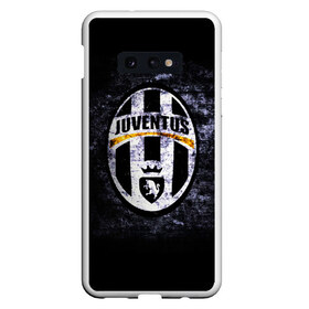 Чехол для Samsung S10E с принтом Juventus2 в Екатеринбурге, Силикон | Область печати: задняя сторона чехла, без боковых панелей | football | juve | juventus | seria a | бьянконери | серия а | футбол | чемпионат италии | юве | ювентус