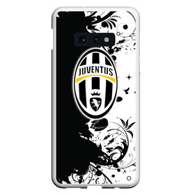 Чехол для Samsung S10E с принтом Juventus4 в Екатеринбурге, Силикон | Область печати: задняя сторона чехла, без боковых панелей | football | juve | juventus | seria a | бьянконери | серия а | футбол | чемпионат италии | юве | ювентус