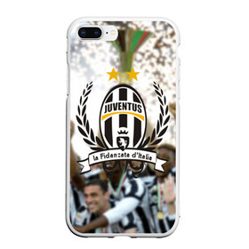 Чехол для iPhone 7Plus/8 Plus матовый с принтом Juventus5 в Екатеринбурге, Силикон | Область печати: задняя сторона чехла, без боковых панелей | football | juve | juventus | seria a | бьянконери | серия а | футбол | чемпионат италии | юве | ювентус