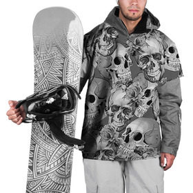 Накидка на куртку 3D с принтом Хэллуин 8 в Екатеринбурге, 100% полиэстер |  | 31 октября | halloween | паутина | привидения | теги: хелоуин | хеллоуин | черепа