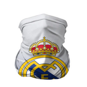 Бандана-труба 3D с принтом Реал Мадрид в Екатеринбурге, 100% полиэстер, ткань с особыми свойствами — Activecool | плотность 150‒180 г/м2; хорошо тянется, но сохраняет форму | Тематика изображения на принте: real madrid | испания | португалия