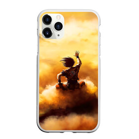 Чехол для iPhone 11 Pro матовый с принтом Cloud в Екатеринбурге, Силикон |  | anime | dragon ball | goku | аниме | вегета | гоку | драконий жемчуг | жемчуг дракона