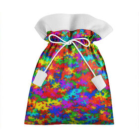 Подарочный 3D мешок с принтом Радужный камуфляж в Екатеринбурге, 100% полиэстер | Размер: 29*39 см | Тематика изображения на принте: dye | tie | tie dye | краска | милитари | радуга | тай дай | текстура | цвет