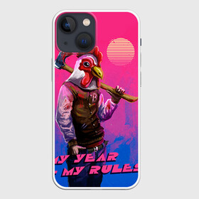 Чехол для iPhone 13 mini с принтом My Year, my rules в Екатеринбурге,  |  | hotline miami