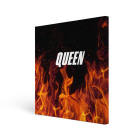 Холст квадратный с принтом Queen в Екатеринбурге, 100% ПВХ |  | Тематика изображения на принте: rok | куин | меркури | музыка | панк | рок | фреди