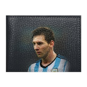 Обложка для студенческого билета с принтом Leo Messi в Екатеринбурге, натуральная кожа | Размер: 11*8 см; Печать на всей внешней стороне | fc barcelona | football | lionel messi | messi | аргентина | барса | лео месси | фк барселона | футбол