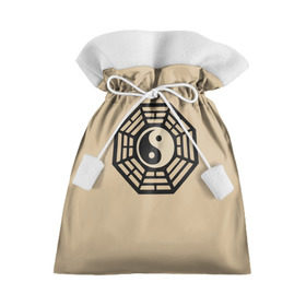 Подарочный 3D мешок с принтом Символ гармонии в Екатеринбурге, 100% полиэстер | Размер: 29*39 см | азия | духовность | мистика | на макете изображён символ гармонии. знак | символ