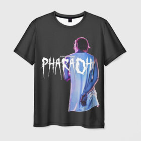 Мужская футболка 3D с принтом PHARAOH / COLDSIEMENS в Екатеринбурге, 100% полиэфир | прямой крой, круглый вырез горловины, длина до линии бедер | Тематика изображения на принте: dead dynasty | pharaoh | techno