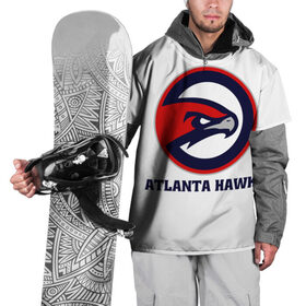 Накидка на куртку 3D с принтом Atlanta Hawks в Екатеринбурге, 100% полиэстер |  | Тематика изображения на принте: 
