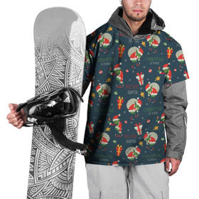 Накидка на куртку 3D с принтом Гринч в Екатеринбурге, 100% полиэстер |  | Тематика изображения на принте: ангел | ёлка | ель | зима | колокольчик | нг | новый год | олень | рождество | санта | снег