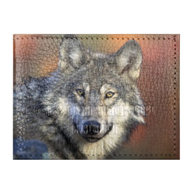 Обложка для студенческого билета с принтом Волк в Екатеринбурге, натуральная кожа | Размер: 11*8 см; Печать на всей внешней стороне | волк | волки | волчата | волчонок | хищник