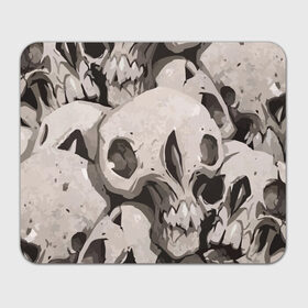 Коврик прямоугольный с принтом Skull kamo в Екатеринбурге, натуральный каучук | размер 230 х 185 мм; запечатка лицевой стороны | Тематика изображения на принте: helloween | skull | tumblr | хелоуин | череп