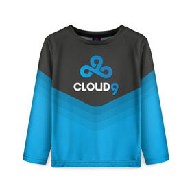 Детский лонгслив 3D с принтом Cloud 9 Uniform в Екатеринбурге, 100% полиэстер | длинные рукава, круглый вырез горловины, полуприлегающий силуэт
 | counter strike | cs go | swat | terrorist | контр страйк | кс го | спецназ