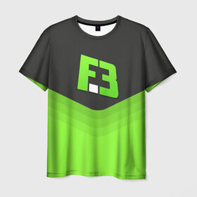 Мужская футболка 3D с принтом FlipSid3 Uniform в Екатеринбурге, 100% полиэфир | прямой крой, круглый вырез горловины, длина до линии бедер | counter strike | cs go | flipside | swat | terrorist | контр страйк | кс го | спецназ | флипсайд