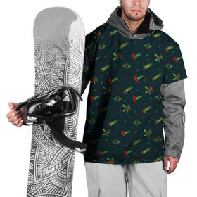 Накидка на куртку 3D с принтом Омела в Екатеринбурге, 100% полиэстер |  | Тематика изображения на принте: ангел | ёлка | ель | зима | колокольчик | нг | новый год | олень | омела | рождество | санта | снег