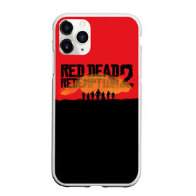 Чехол для iPhone 11 Pro матовый с принтом Red Dead Redemption 2 в Екатеринбурге, Силикон |  | rdr | rdr2 | red dead redemption 2 | rockstar | дикий запад | ковбои