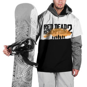 Накидка на куртку 3D с принтом Red Dead Redemption 2 в Екатеринбурге, 100% полиэстер |  | Тематика изображения на принте: rdr | rdr2 | red dead redemption 2 | rockstar | дикий запад | ковбои