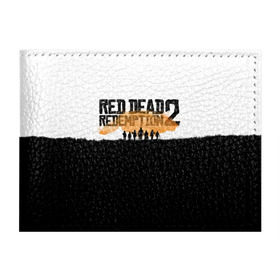 Обложка для студенческого билета с принтом Red Dead Redemption 2 в Екатеринбурге, натуральная кожа | Размер: 11*8 см; Печать на всей внешней стороне | rdr | rdr2 | red dead redemption 2 | rockstar | дикий запад | ковбои