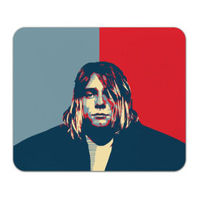 Коврик прямоугольный с принтом Kurt Cobain в Екатеринбурге, натуральный каучук | размер 230 х 185 мм; запечатка лицевой стороны | Тематика изображения на принте: curt | hope | kobain | nirvana | кобейн | курт | нирвана