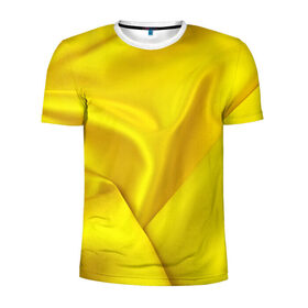 Мужская футболка 3D спортивная с принтом Шелк в Екатеринбурге, 100% полиэстер с улучшенными характеристиками | приталенный силуэт, круглая горловина, широкие плечи, сужается к линии бедра | Тематика изображения на принте: luxury | premium | vip | премиум | шелк | эксклюзив