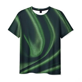 Мужская футболка 3D с принтом Шелк в Екатеринбурге, 100% полиэфир | прямой крой, круглый вырез горловины, длина до линии бедер | luxury | premium | vip | премиум | шелк | эксклюзив