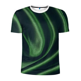 Мужская футболка 3D спортивная с принтом Шелк в Екатеринбурге, 100% полиэстер с улучшенными характеристиками | приталенный силуэт, круглая горловина, широкие плечи, сужается к линии бедра | luxury | premium | vip | премиум | шелк | эксклюзив