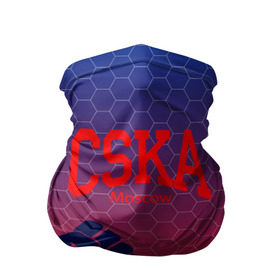 Бандана-труба 3D с принтом CSKA Msk в Екатеринбурге, 100% полиэстер, ткань с особыми свойствами — Activecool | плотность 150‒180 г/м2; хорошо тянется, но сохраняет форму | moscow | москва | цска