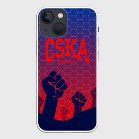 Чехол для iPhone 13 mini с принтом CSKA Msk в Екатеринбурге,  |  | moscow | москва | цска