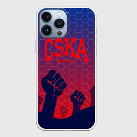 Чехол для iPhone 13 Pro Max с принтом CSKA Msk в Екатеринбурге,  |  | moscow | москва | цска